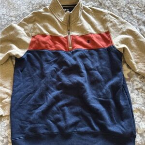 Men's IZOD 3/4 Zip Sweater - Size M